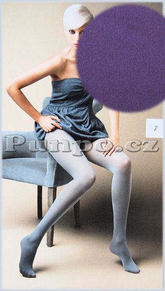 Dámské punčocháče - jasné a VÝRAZNÉ > varianta LAVANDA > 3 (38, 40, S-M, M)