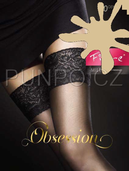 Dámské punčochy samodržící s krajkou > varianta NATURAL > 2 (36-38, S-M)
