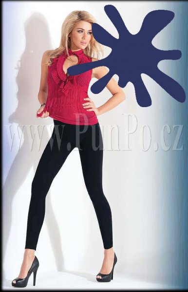 Dámské legíny silné 90 DENier > varianta BLUE > 4 (40, 42, 44, M-L, L)