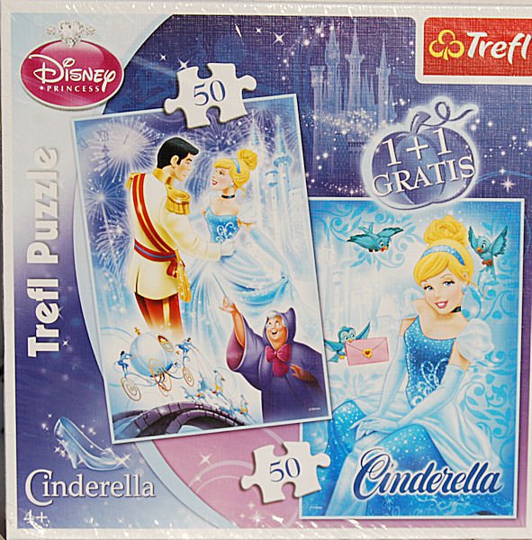 PUZZLE pucle pazl skládačka > varianta CINDERELLA - SNĚHURKA