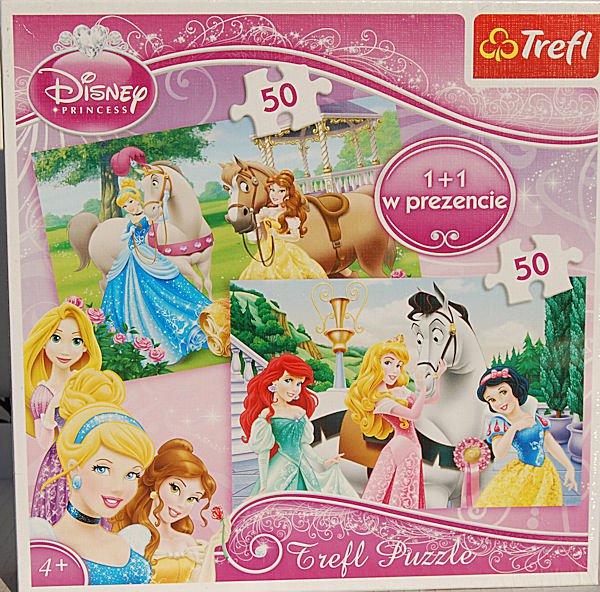 PUZZLE pucle pazl skládačka > varianta PRINCEZNY