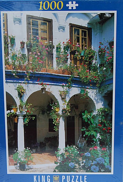 PUZZLE pucle pazl skládačka > varianta HOUSE IN CORDOBA - SPAIN