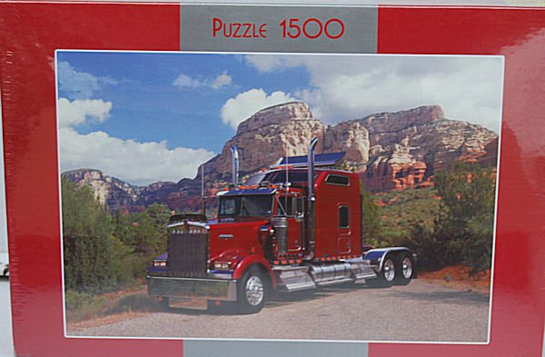 PUZZLE pucle pazl skládačka > varianta KENWORTH TRUCK