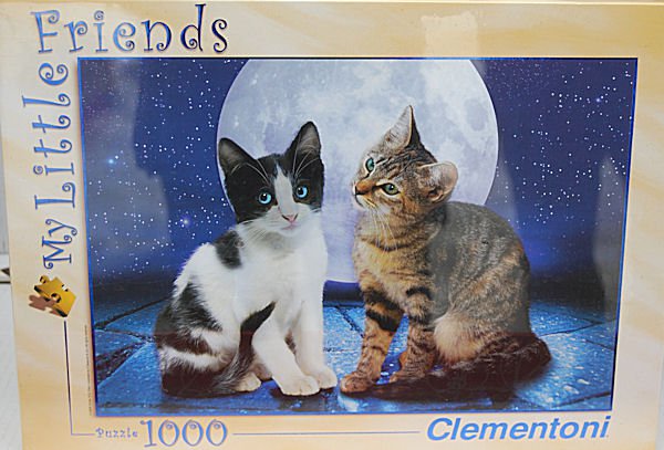 PUZZLE - edice MY LITTLE FRIENDS > varianta CATS IN THE MOONLIGHT