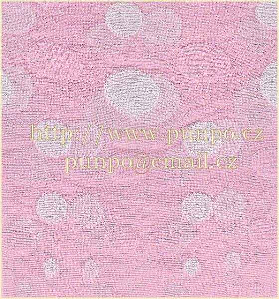 Letní vzorované punčochy - BOKOVKY - 3D efekt > varianta DUSTY ROSE > 3 (38, 40, S-M, M)