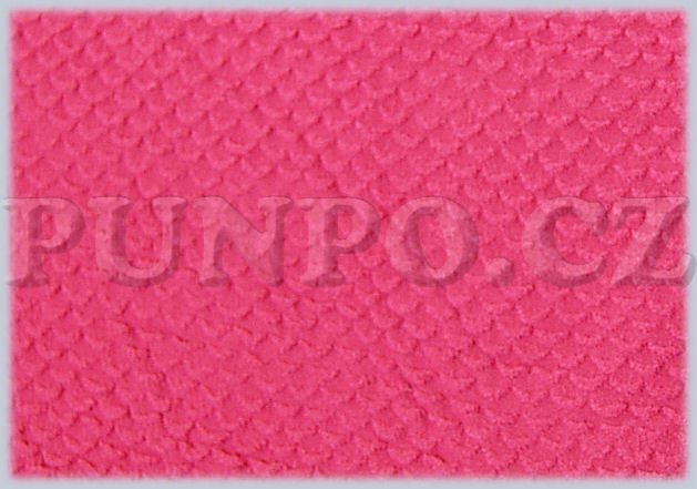 PUNČOCHÁČE dětské - 3D  vzor > varianta FUCHSIA > 128-134