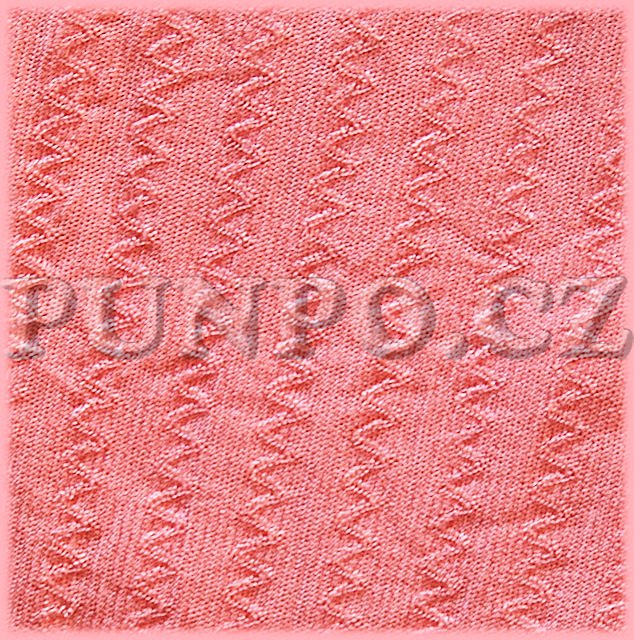 Vzorované punčocháče - LESK, 3D > varianta R Ů Ž O V Á > 116-122
