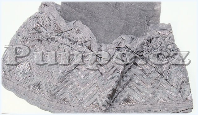SAMODRŽÍCÍ dámské punčochy > varianta G R E Y > 2 (36-38,  S-M)