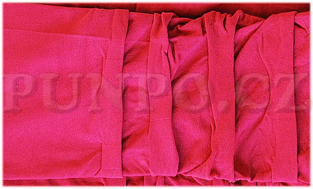 LEGÍNY s 3D efektem > varianta RASBERRY (malina) > 2 (36-38,  S-M)