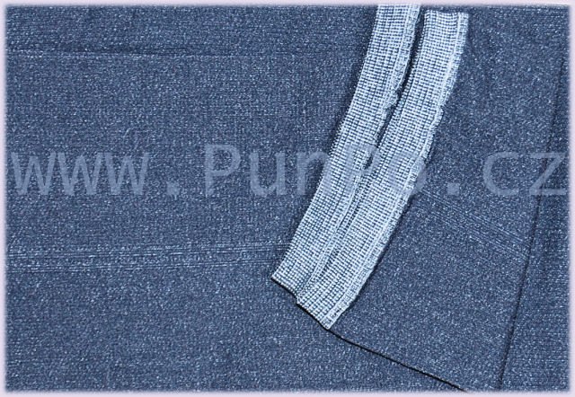 LEGÍNY vzhled DŽÍNOVÝ > varianta NAVY B L U E > 2 (36-38,  S-M)