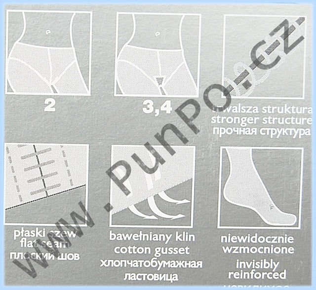 bokovky -  PUNČOCHÁČE mikrovlákno > varianta M O C C A > 3 (38, 40, S-M, M)