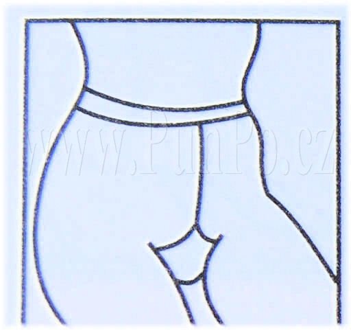 Dámské punčocháče ZEŠTÍHLUJÍCÍ > varianta AVANA > 2 (36-38, S-M)