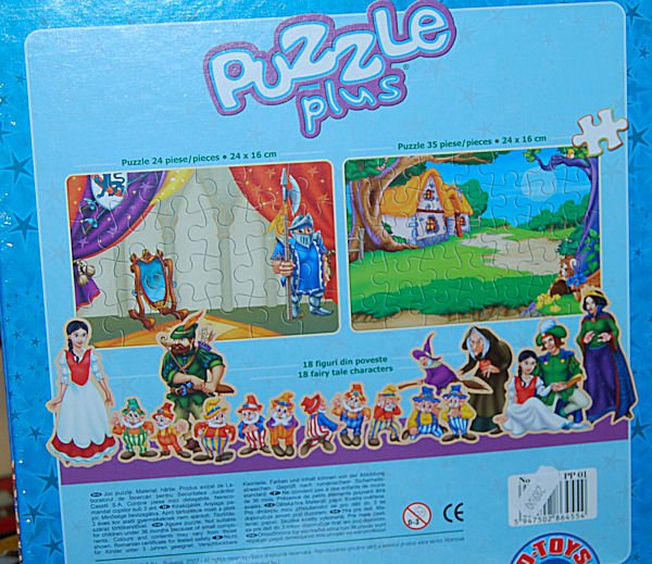 PUZZLE pucle pazl skládačka > varianta 7 TRPASLÍKŮ