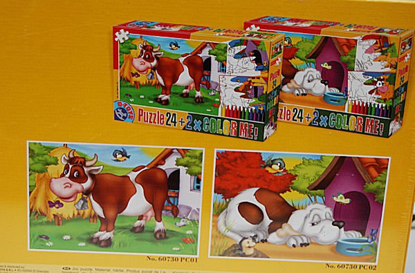 PUZZLE pucle pazl skládačka - CREATIV > varianta FARMA