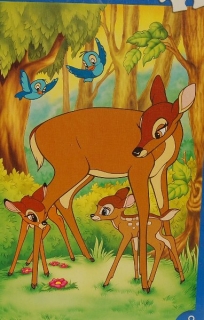 PUZZLE pucle pazl skládačka > varianta BAMBI