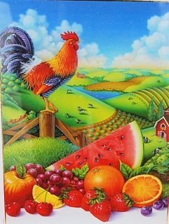 PUZZLE - edice FANTASY > varianta COUNTRYxFRUITS