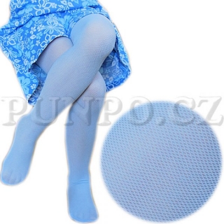 Vzorované punčocháče - SÍŤKA kabaret > varianta A Z U R E new > 116-122