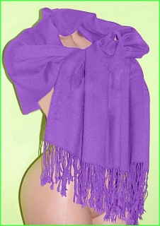 VELKÝ a dlouhý ŠÁL - CELOROČNÍ > varianta VIOLET > dospělí