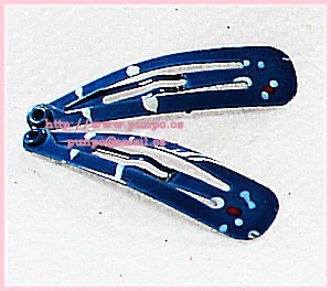 Sponka kovová  - prolamovačka > varianta MODRÁ > 3,5 cm