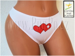 KALHOTKY dámské TANGA > varianta S R D C E > S