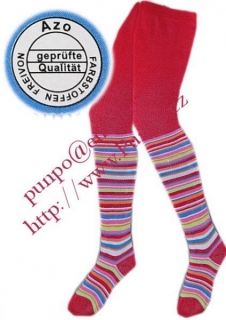 TERMO dětské punčocháče - zateplené > varianta Č E R V E N Á > 110-116