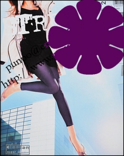 LEGÍNY - I.jakost  - síla 60 den delší délka s BAVLNOU > varianta VIOLET > 4 (40, 42, 44, M-L, L)