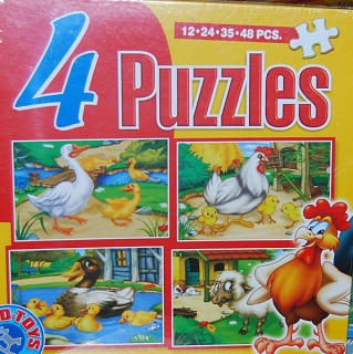 PUZZLE pucle pazl skládačka > varianta FARMA