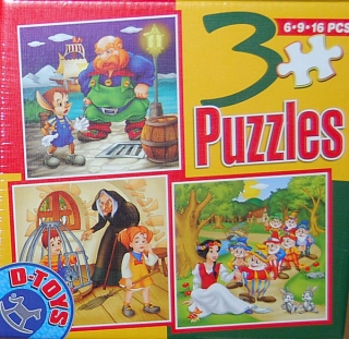 PUZZLE pucle pazl skládačka