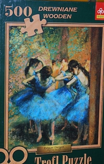 PUZZLE pucle pazl skládačka > varianta EDGAR DEGAS