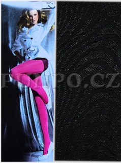 Dámské punčocháče - BOKOVÉ > varianta B L A C K > 4 (40, 42, 44, M-L, L)