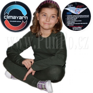 Funkční oblečení - CLYMAYARN > varianta 1X LEGÍNY (SPODKY) > 110-116