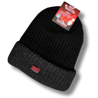 Thermo zimní čepice pro dospělé > varianta ČERNÁ > dospělí
