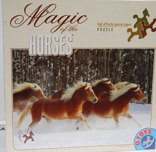 PUZZLE pucle pazl skládačka > varianta STÁDO